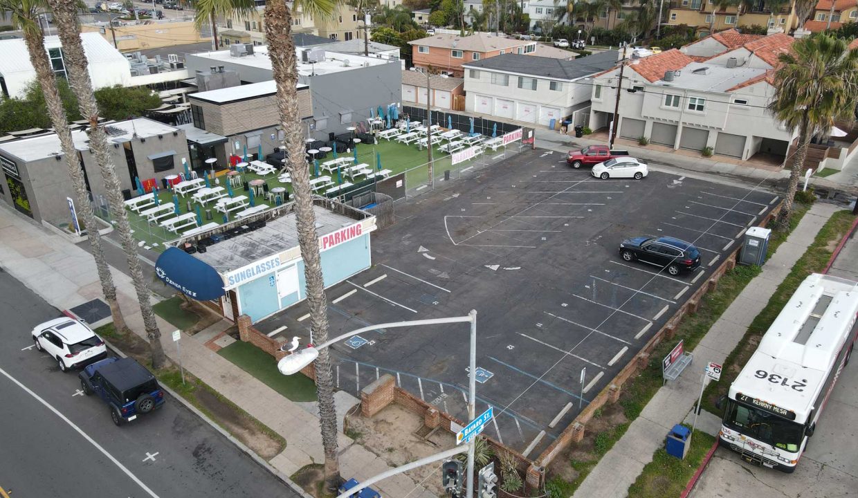 Pacific Beach Central Signalized Corner